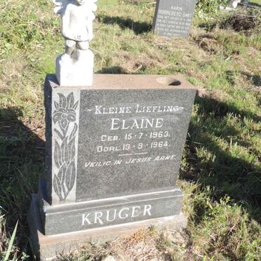 KRUGER Elaine 1963-1964