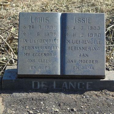 LANGE Louis, de 1898-1976 &amp; Issie 1903-1980