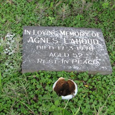 LAHOUD Agnes -1978