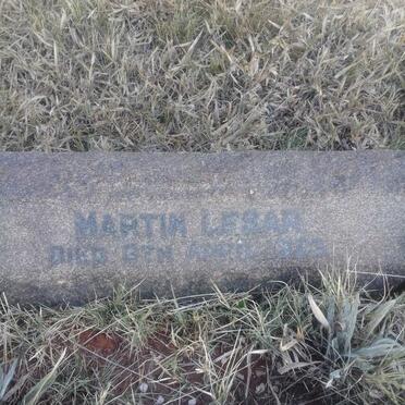 LESAR Martin 192?