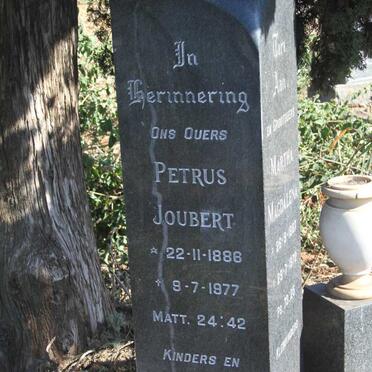 MALAN Petrus Joubert 1886-1977 & Martha Magdalena 1887-1972_2