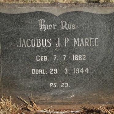 MAREE Jacobus J.P. 1882-1944