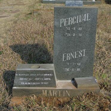 MARTIN Percival 1922-1976 :: MARTIN Ernest 1948-1980