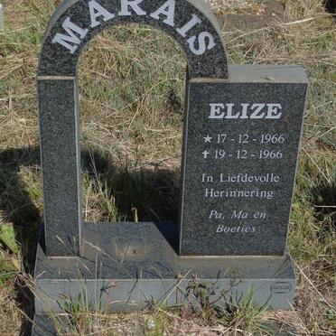 MARAIS Elize 1966-1966