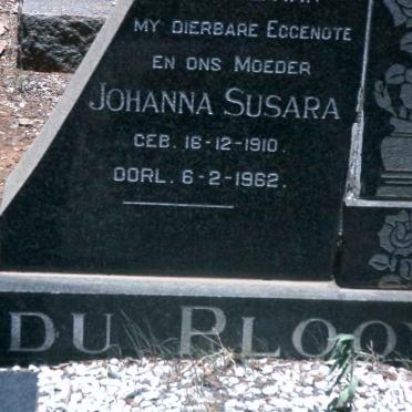 PLOOY Johanna Susara, du 1910-1962