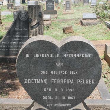 PELSER Ferreira 1941-1957