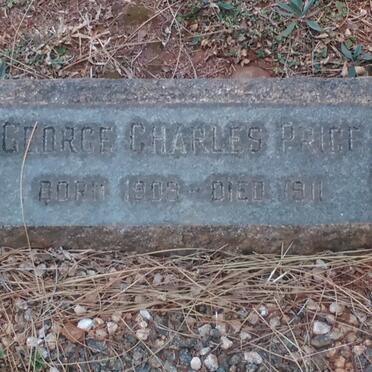 PRICE George Charles -1909-1911