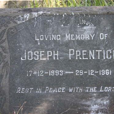 PRENTICE Joseph 1893-1961