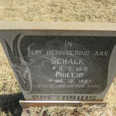 PRETORIUS Schalk -1919 :: PRETORIUS Phillip -1923