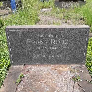 ROUX Frans 1882-1968