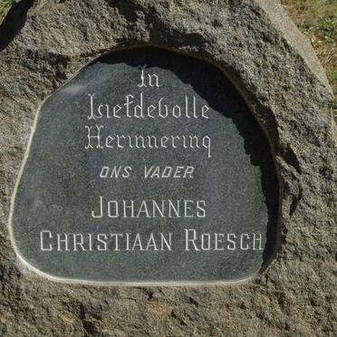 ROESCH Johannes Christiaan 
