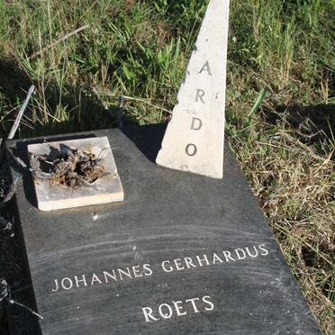 ROETS Johannes Gerhardus 1972-1973