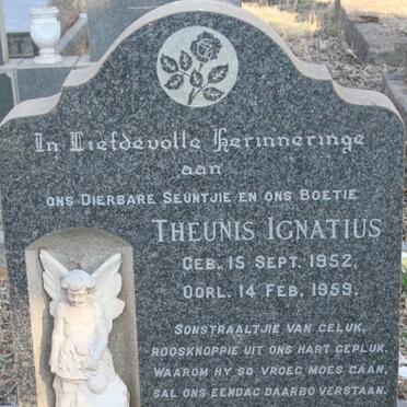 ROUX Theunis Ignatius, le 1952-1959