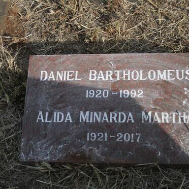 ROUX Daniel Bartholomeus, le 1920-1992 & Alida Minarda Martha 1921-2017
