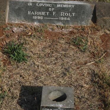 ROLT Harriet E. 1896-1964 :: LOWRIE Andrew 1934-1981