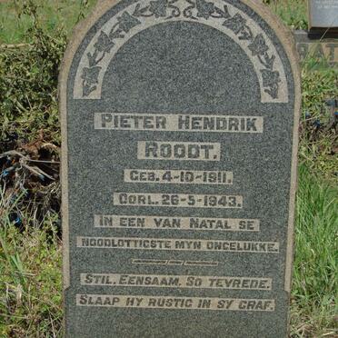 ROODT Pieter Hendrik 1911-1943