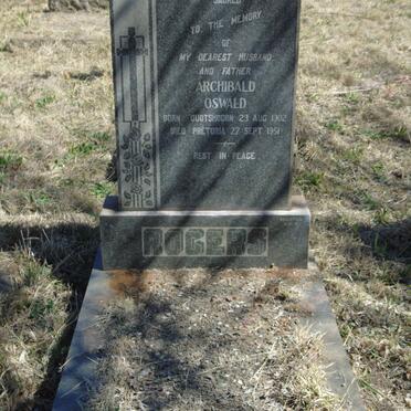 ROGERS Archibald Oswald 1902-1951