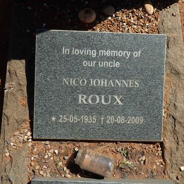 ROUX Nico Johannes 1935-2009