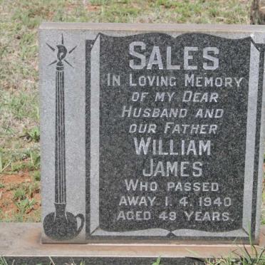 SALES William James -1940