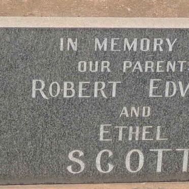 SCOTT Robert Edward & Ethel 