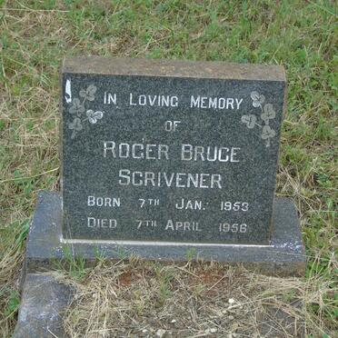 SCRIVENER Roger Bruce 1953-1956