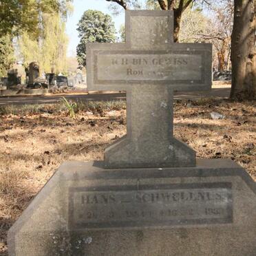 SCHWELLNUS Hans 1884-1939