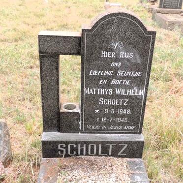 SCHOLTZ Matthys Wilhelm 1946-1946
