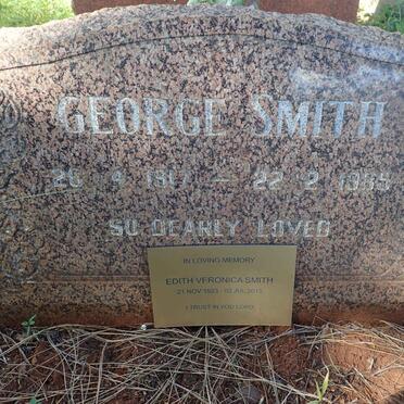SMITH George 1917-1985 & Edith Veronica 1923-2015 _1