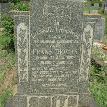 SMITH Frans Thomas 1907-195?
