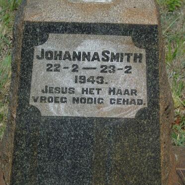 SMITH Johanna 1943-1943