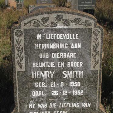 SMITH Henry 1950-1952