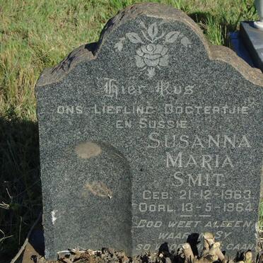 SMIT Susanna Maria 1963-1964