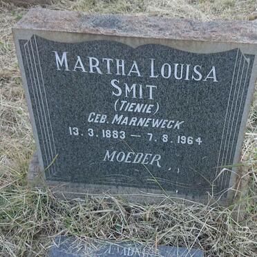 SMIT Martha Louisa nee MARNEWECK 1883-1964