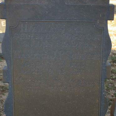 SOESTER Barend J.P. 18?3-1937