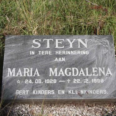 STEYN Maria Magdalena 1928-1999