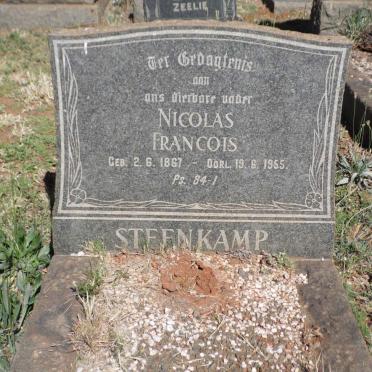 STEENKAMP Nicolas Francois 1867-1955