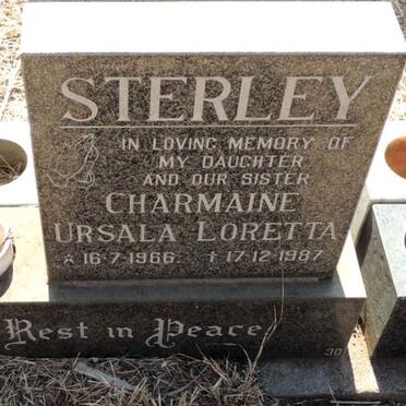 STERLEY Charmaine Ursala Loretta 1966-1987