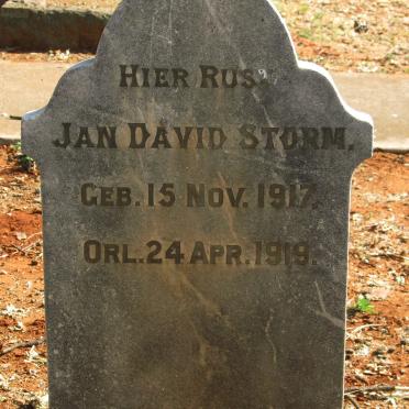 STORM Jan David 1917-1919