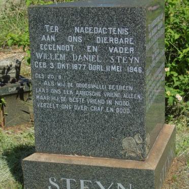 STEYN Willem Daniel 1877-1946 & Maria Elizabeth Cornelia KOSTER 1879-1960_1