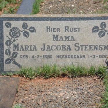 STEENSMA Maria Jacoba 1890-1955