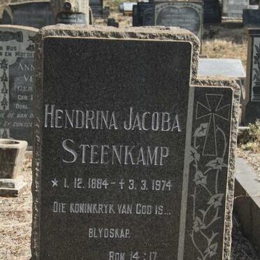 STEENKAMP Hendrina Jacoba 1884-1974