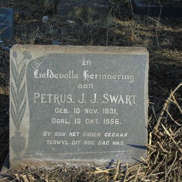 SWART Petrus  J.J. 1931-1956 