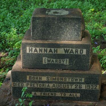 WARD Hanna -1932