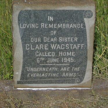 WAGSTAFF Clare -1945