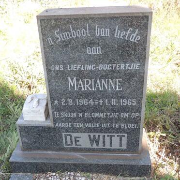 WITT Marianne, de 1964-1965