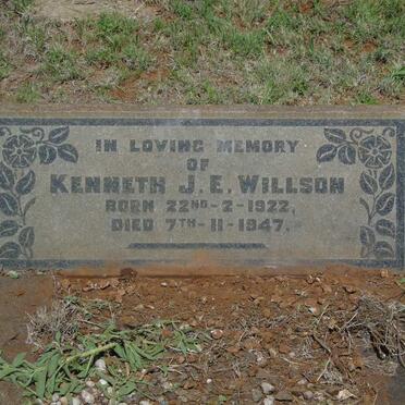 WILLSON Kenneth J.E. 1922-1947