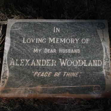 WOODLAND Alexander