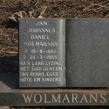 WOLMARANS Jan Johannes Daniel 1889-1955