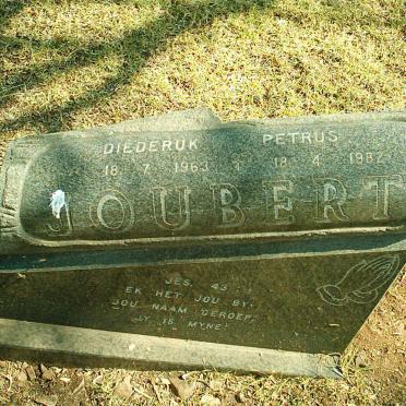 JOUBERT Diederuk Petrus 1963-1982