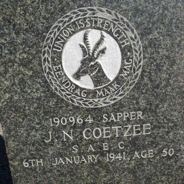 COETZEE J.N. -1941